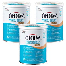 일동후디스 하이뮨 프로틴 밸런스 성인분유 고소한맛, 3개, 304g