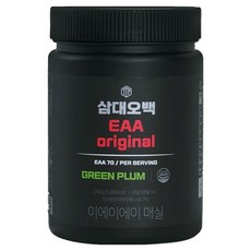 ThreeThingsForFiveHundredKilogram EAA胺基酸 梅子口味, 1個, 300g