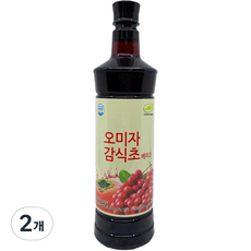 애드퓨어 오미자 감식초 베이스, 2개, 970ml