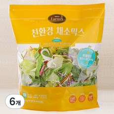 팜에이트 친환경 채소믹스, 500g, 6개