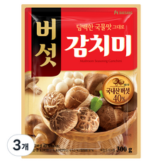 대상 버섯 감치미, 300g, 3개