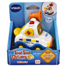 vtech 偉易達 嘟嘟聲光互動車 1-5歲 警車, 1個