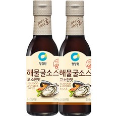 청정원 해물굴소스 고소한맛, 250g, 2개