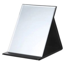 Cozywell PU套折疊式桌鏡 大型 IP1004, 黑色