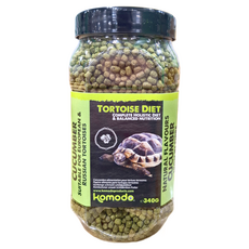 komodo 科摩多 陸龜飼料 小黃瓜口味, 340g, 1罐