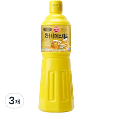오뚜기 허니 머스타드, 1.05kg, 3개
