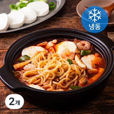 푸딩프렙 해물 쫄면 순두부용 키트 (냉동), 450g, 2개