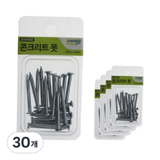 핸디맨 콘크리트못 38mm 20p, 30개