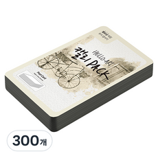 紙文化Hello Art書法卡厚壓花明信片 200g 10 黑色, 300個, 104 x 153 毫米