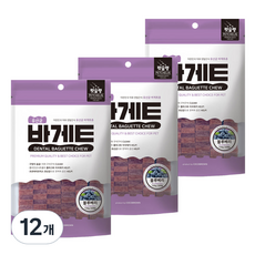 코코브라운 강아지 유산균 바게트츄, 블루베리, 120g, 12개