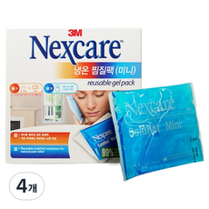 넥스케어 냉온 찜질팩 미니, 4개