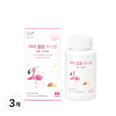 Mobita Mami 鐵咀嚼片, 90g, 3罐