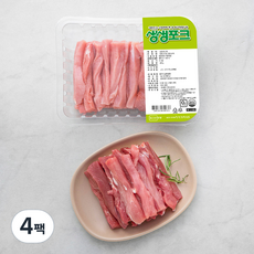 생생포크 한돈 안심 탕수육용 (냉장), 400g, 4팩