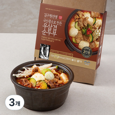 김구원선생 우삼겹 순두부 밀키트, 870g, 3개