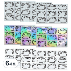 como name 動物名字貼紙, 小恐龙画, 6套