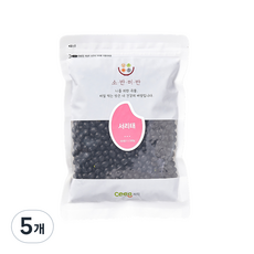 씨익 소반미반 서리태, 500g, 5개