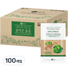 올즙 올바른 양배추즙 실속포장, 90ml, 100개 90ml, 100개입