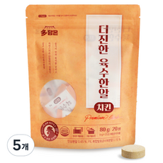 다담은 더진한 육수한알 치킨맛 20p, 80g, 5개