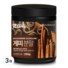 조은약초 계피가루, 250g, 3개