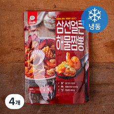 천일냉동 삼선얼큰 해물짬뽕 1인분 (냉동), 420g, 4개