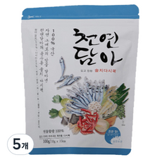 천연담아 솔치다시팩, 100g, 5개