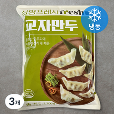 삼양 교자만두 (냉동), 2700g, 3개