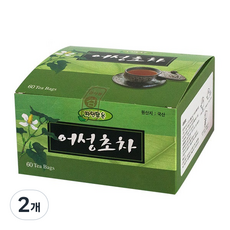 백장생 어성초차, 0.8g, 60개입, 2개