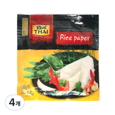 리얼타이 라이스페이퍼, 100g, 4개