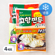 고향만두 300g + 잡채가득 300g 세트 (냉동), 4세트