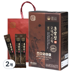 한삼인 홍삼진 굿데이스틱 + 쇼핑백, 1L, 2개