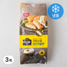 퀴진 생선커틀렛 (냉동), 400g, 3개