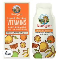 메리루스 액상 모닝 비타민 7p, 210ml, 4개
