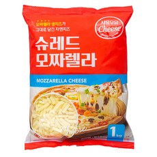 서울우유 슈레드 모짜렐라 치즈, 1kg, 1개 - 이미지 4