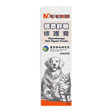 毛毛咪呀 植萃舒敏修護膏, 舒緩皮膚各種不適, 30g, 1條