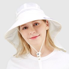 썬글레이드 성인용 UV 아쿠아 플랩캡, 아이보리, 1개 - 이미지 2
