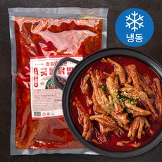 청춘불판 국물 닭발 (냉동), 900g, 1개