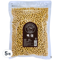 싱싱잡곡 백태, 5개, 800g