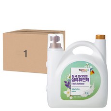 Tamsaa 高級衣物柔軟精 5.5L, 持久清香, 觸感柔軟, 保護衣物色彩, 1桶
