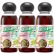 새미네부엌 고깃집 양파절임소스, 300ml, 3개