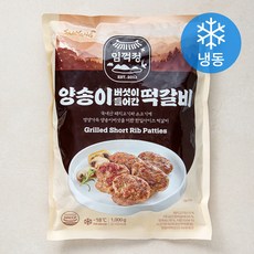 삼양 임꺽정 양송이버섯이 들어간 떡갈비 (냉동), 1000g, 1개