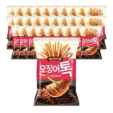 오리온 마켓오 오징어톡, 80g, 40개