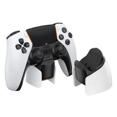 良值 PS5手柄充電座 黑白色 - 快速充電、過充保護，PS5遊戲玩家必備, 1個