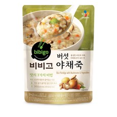 비비고 버섯야채죽, 420g, 1개