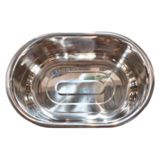 FREIZ 和平 廚房雜貨SUI Gut 小型洗衣盆，帶橡膠腳墊，不鏽鋼, SUI-6050, 1個
