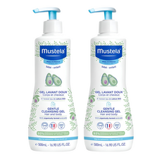 무스텔라 유아용 젠틀 클렌징 젤, 500ml, 2개