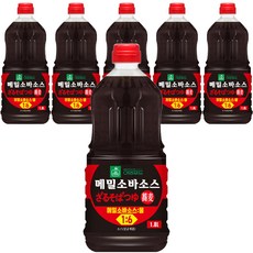 이엔푸드 메밀소바소스, 1.8L, 6개