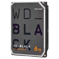 WD 黑標 電競硬碟 3.5吋 6TB (WD6004FZBX) 高效能桌上型電腦硬碟, 1個