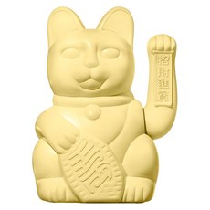 DONKEY LUCKY CAT 幸運繽紛巨大招財貓 - 巨大黃 30cm, 黃色