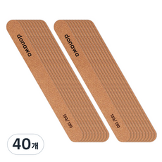 도나와 네일 우드파일 150 GRIT, 40개