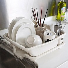 妙用滴水碗盤架,1個,白色